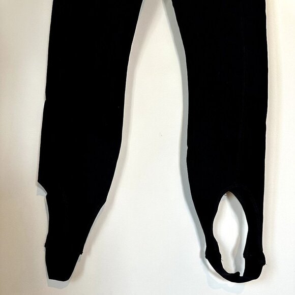 NWT Good American Stirrup Essential Black Legging Pants - Size 2 (Medium) - Picture 5 of 8